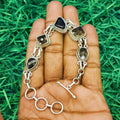 Smoky Quartz Bracelet (925 Sterling Silver)